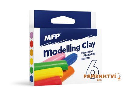Modelovací hmota  6 ks barev 100g 5300749