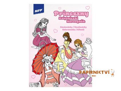 Omalovánky MFP A4 Princezny 12 210x276mm/32 5301119