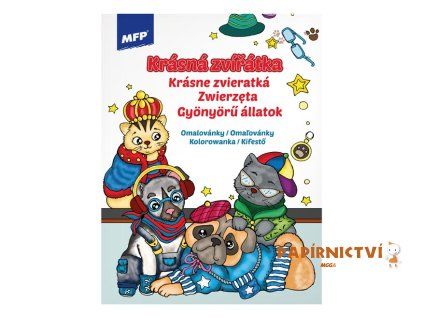 Omalovánky MFP A4 Krásná zvířátka 2 210x276mm/32 5301122