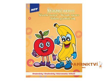 Omalovánky MFP A4 Šťastné ovoce 210x276mm/16 5301135