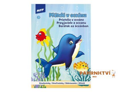 Omalovánky MFP A4 Přátelé v oceánu 2 210x295mm/16 5301144