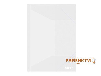 Složka M A4 čirá 3 klop.s gumou  PP 5370340