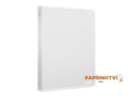 Pořadač M 4-kroužek čirý PP A4 5370346