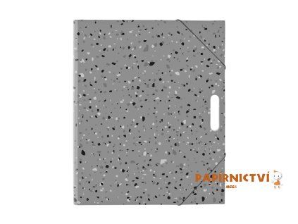 Složka na výkresy A4 terrazzo šedá 5371059