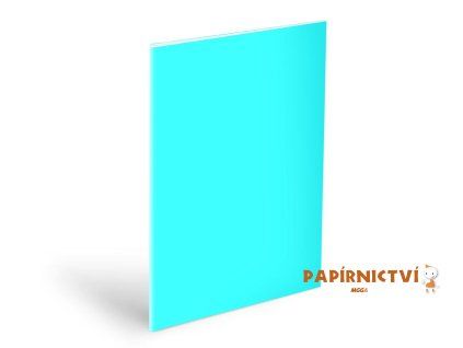 Obal na sešity A5 NEON blue, 180mic 5371256
