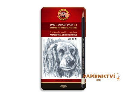 Tužky 1912/12 grafické-sada TOISONDOR 1912012001PL