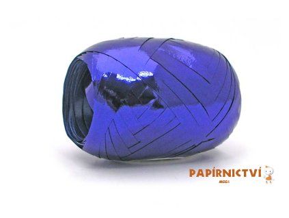 Stuha vázací 20m metal modrá 6134 5660061