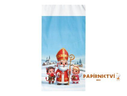 Sáček Mikuláš PP vzor21 20x39x6 5800774