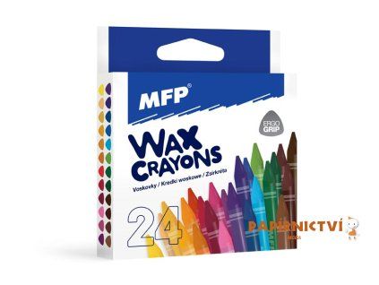 Voskovky MFP 24 ks barev - trojhranné 6300341