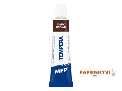 Temperové barvy 12ml hnědá tmavá 6300369