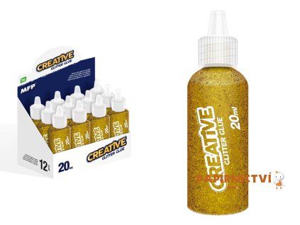 Lepidlo glitrové 20ml zlaté 6330761