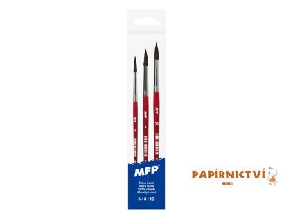 Štětec MFP kulatý set 3ks 6,8,10/1028F 6340120