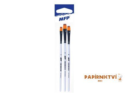 Štětec MFP synthetic plochý set 3 ks 8,10,12 6340154