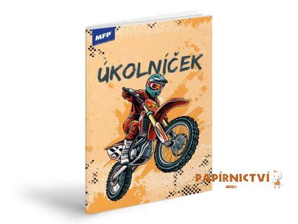 Úkolníček MFP A5 Motorka 7501636