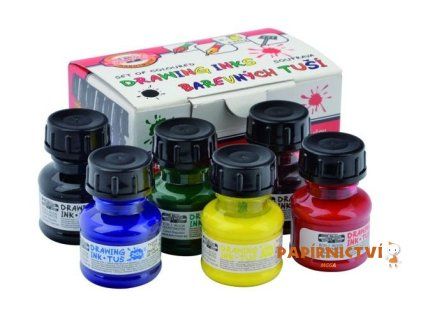 Sada barevných tuší 6x20g 01417S0601KK