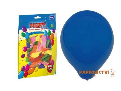 Balónek nafukovací standard 30cm mix 8000102
