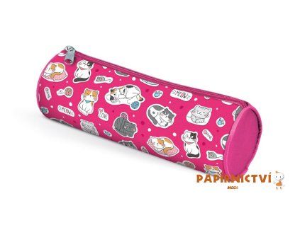 Penál etue válcová Cats 8071314