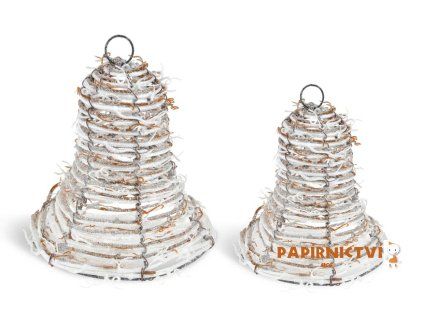 Závěs Zvonek vánoční set 2ks 15cm + 20cm FJ218231NB 8885964