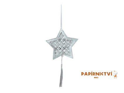 Závěs hvězda beton 10cm 8886126
