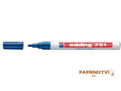 Lakový popisovač EDDING 751 - modrý