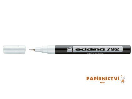 Lakový popisovač EDDING 792 - bílý