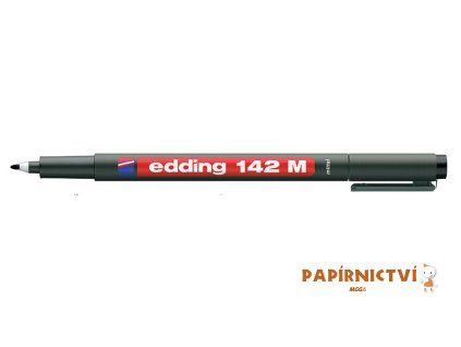 Permanentní popisovač EDDING 142 M - černý