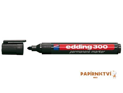 Permanentní popisovač EDDING 300 - černý