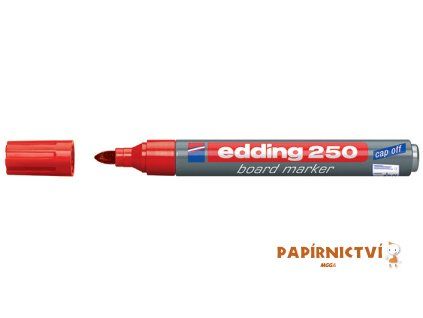 Popisovač na bílé tabule EDDING 250 - červený
