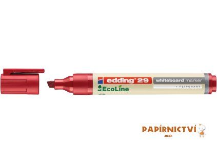 Popisovač na bílé tabule EDDING 29 Ecoline - červený