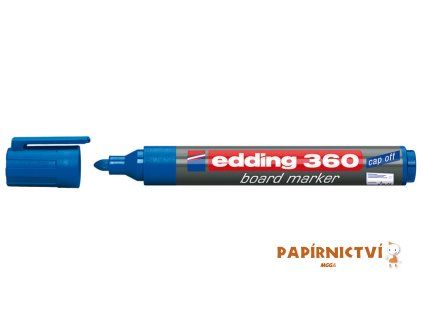 Popisovač na bílé tabule EDDING 360 -  modrý