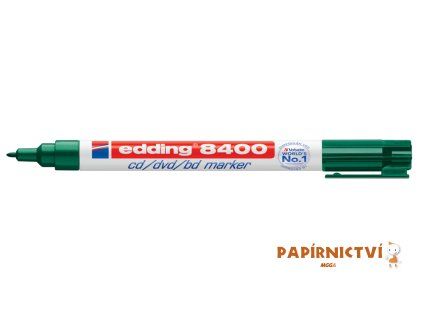 Popisovač na CD EDDING 8400 - zelený