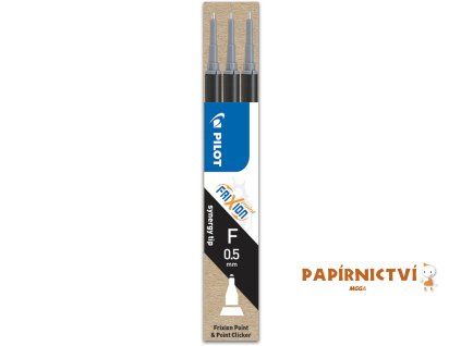 Náplň FriXion Point 0,5 - Sada 3 ks - černá