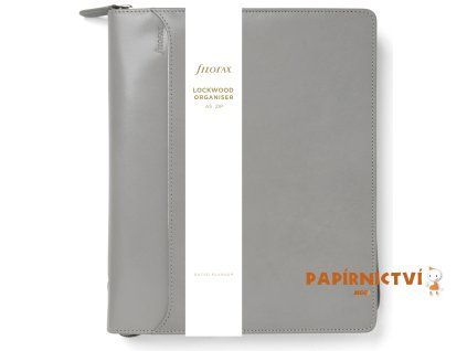 Filofax, Diář Lockwood Zip, A5, concrete