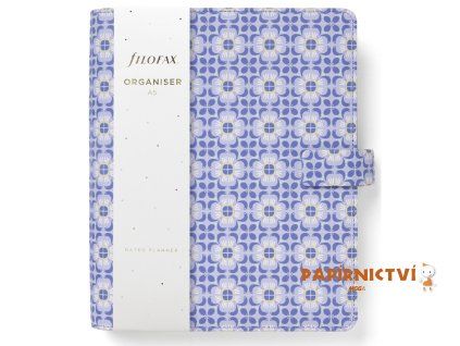 Filofax, Diář Mediterranean, A5, modrá