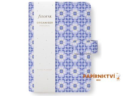 Filofax, Diář Mediterranean, Osobní, modrá
