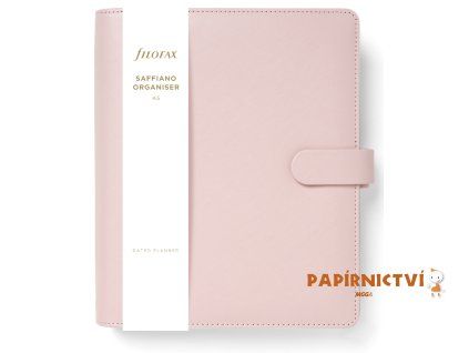 Filofax, Diář Saffiano, A5, blush