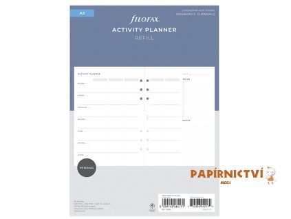 Filofax, Sledování aktivity, A5
