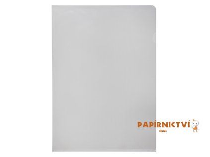 Průhledný obal A4 "L" PVC čirý, 120mic. 2-002
