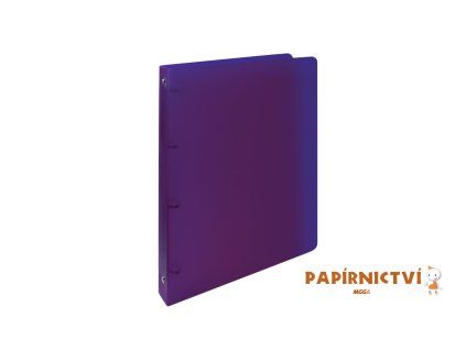 Pořadač PP A4 4kr. Opaline fialová 2-152