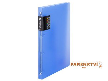 Pořadač PP A4 4kr. Opaline modrá 2-157