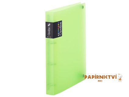 Pořadač PP A4 D20 4kr. Opaline zelená 2-185
