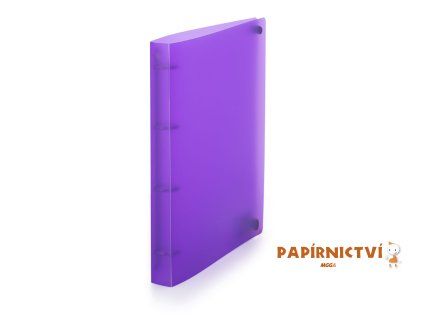 Pořadač PP A4 D20 4kr. Opaline fialová 2-190