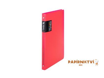 Pořadač PP A5 4kr. Opaline červená 2-279