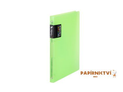 Pořadač PP A5 4kr. Opaline zelená 2-281