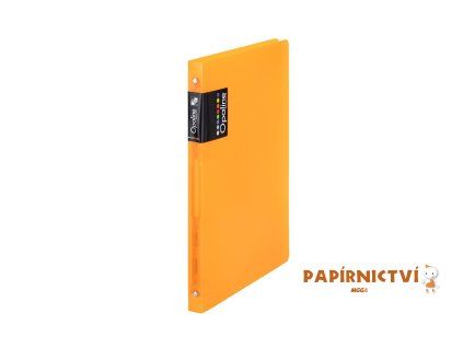 Pořadač PP A5 4kr. Opaline oranžová 2-282