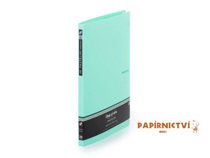 Katalogová kniha A4 PP PASTELINI 20 listů zelená 2-667