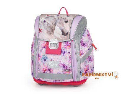 Školní batoh PREMIUM LIGHT kůň romantic 3-39924