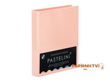 Katalogový vazač A4 - D30 PASTELINI meruňková 5-148