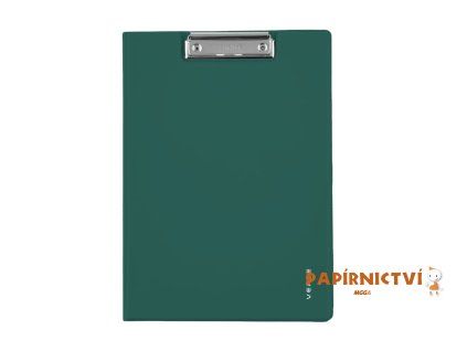 Dvojdeska A4 plast VERDE zelená 5-497