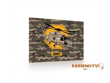 Podložka na stůl 60x40cm Helikoptéra 5-88023